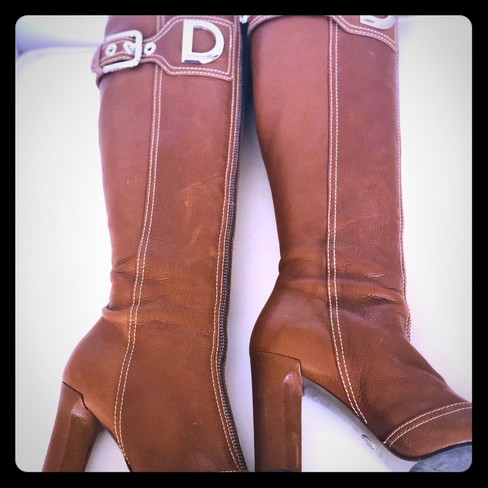 Dolce&Gabbana Tall Front ZIP Boots 👢
